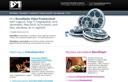 Dunamedia.hu - webfejleszts